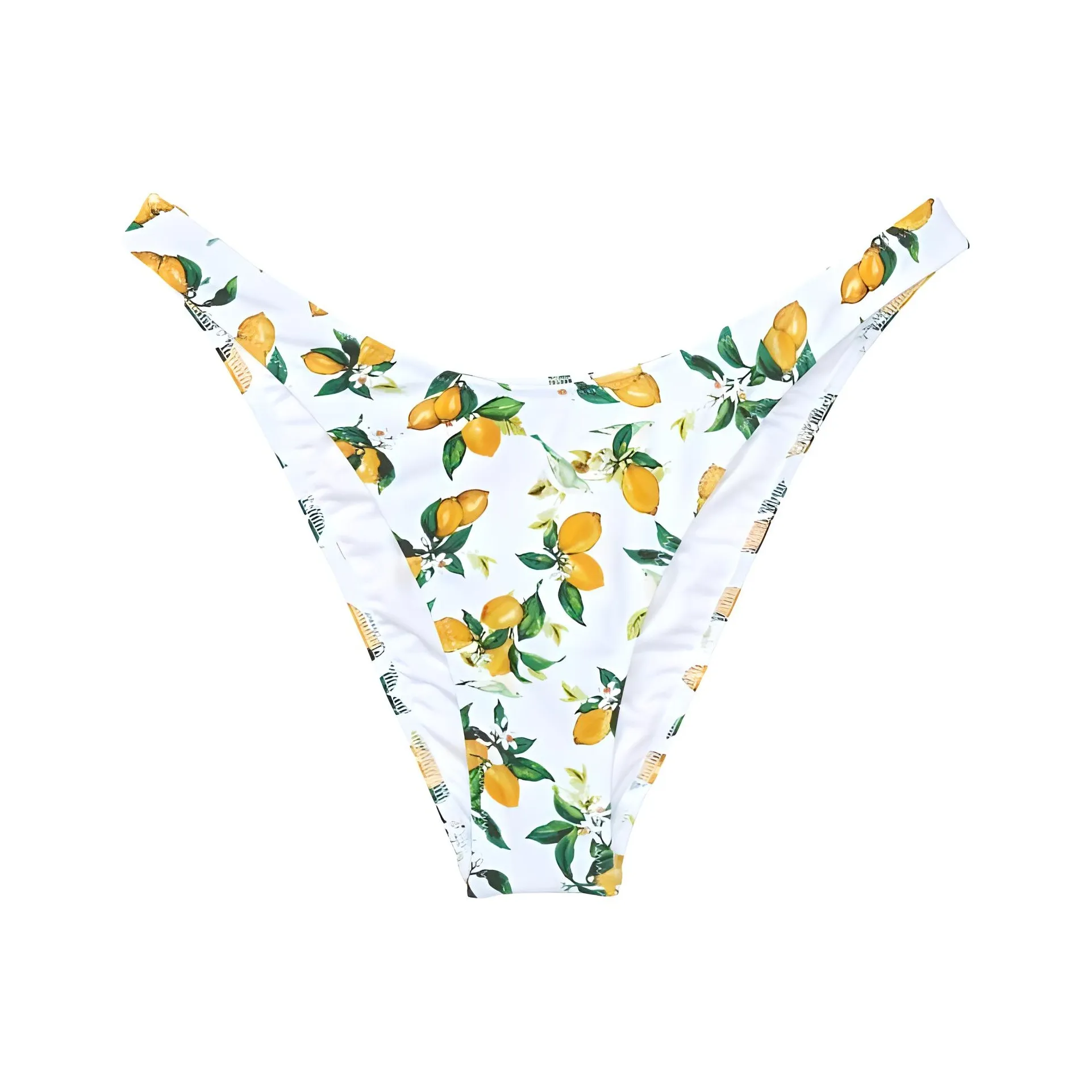 Victoria's Secret Swimming Shorts Women's Lemon Print