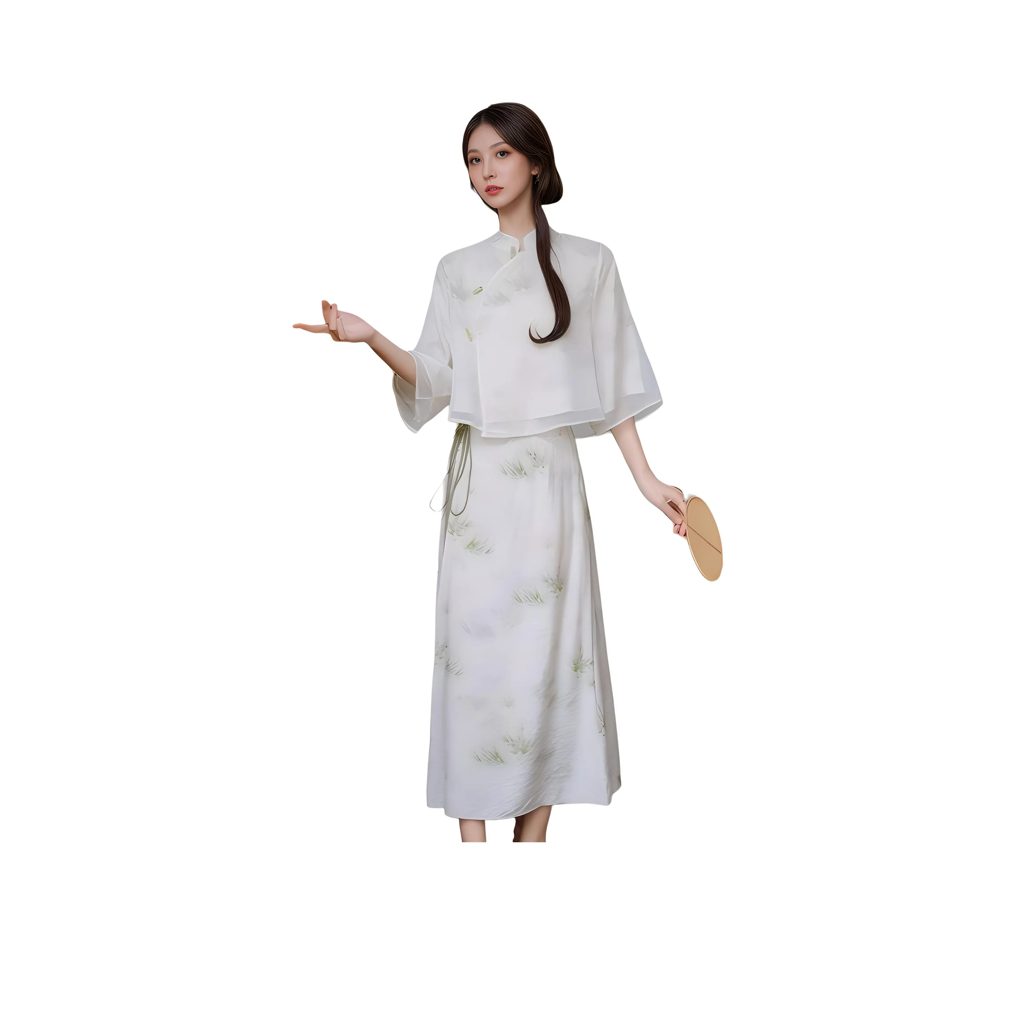 ZCDECO Комплект с юбкой Женские Светло-зеленый