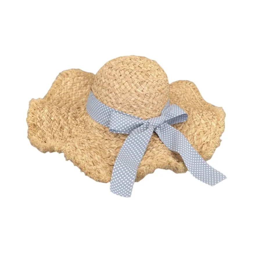 Барби Соломенная Плетеная Мягкая Ткань для Защиты от Солнца Женская