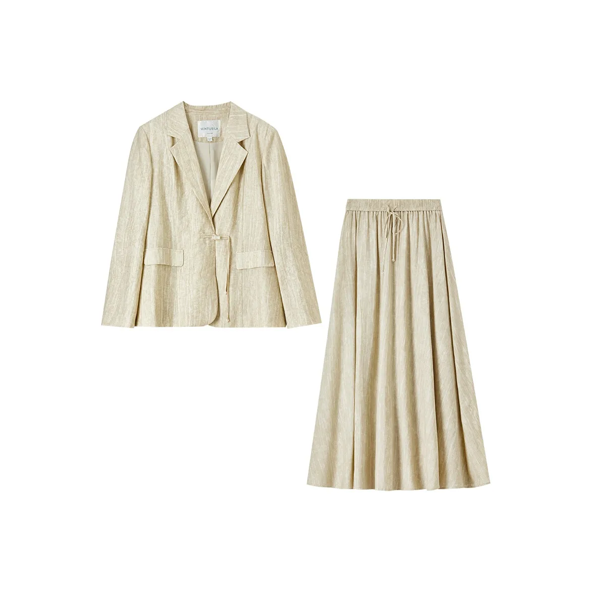 SENTUBILA Комплект с юбкой Женские Желтый