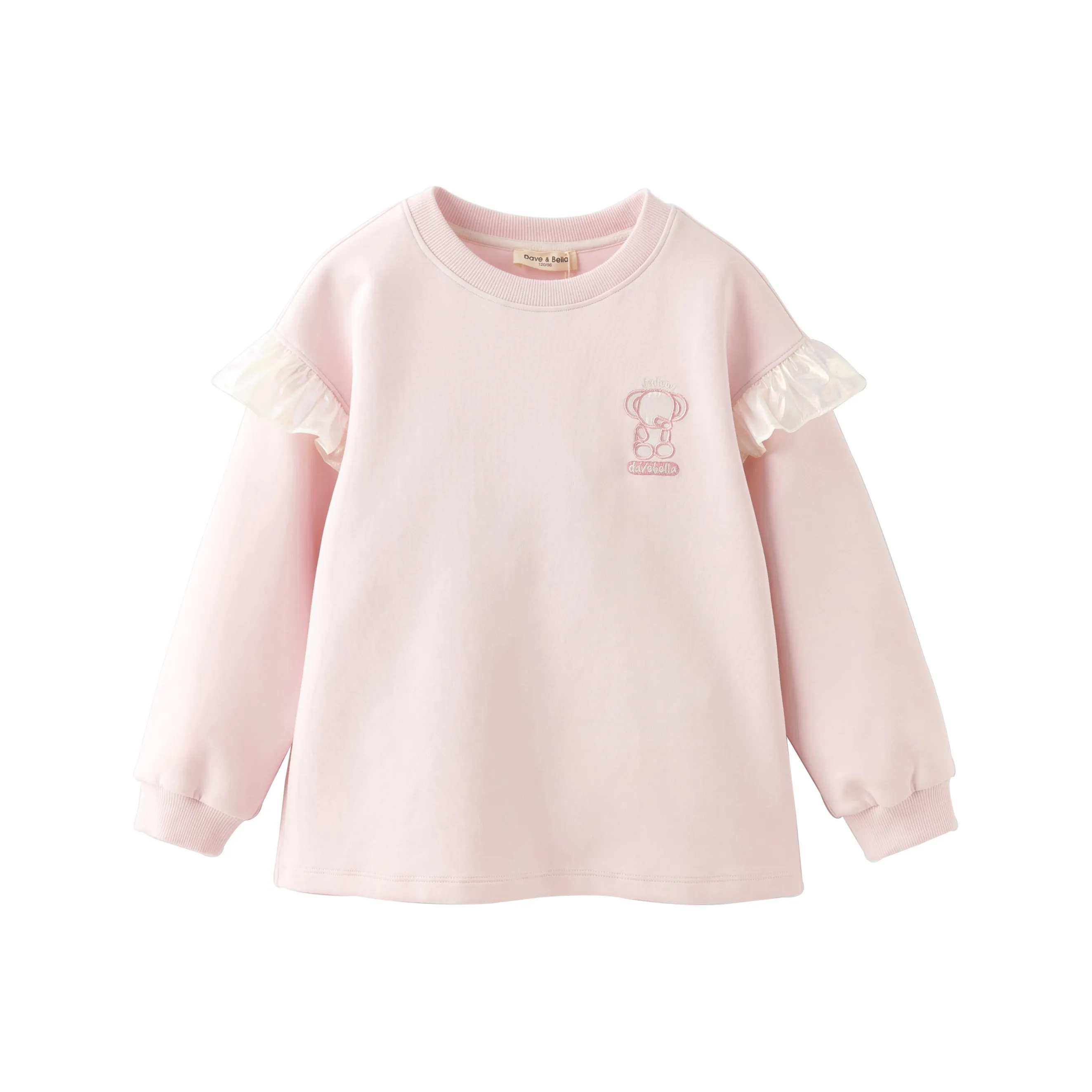 DAVE BELLA Свитшот Светло-розовый Детский