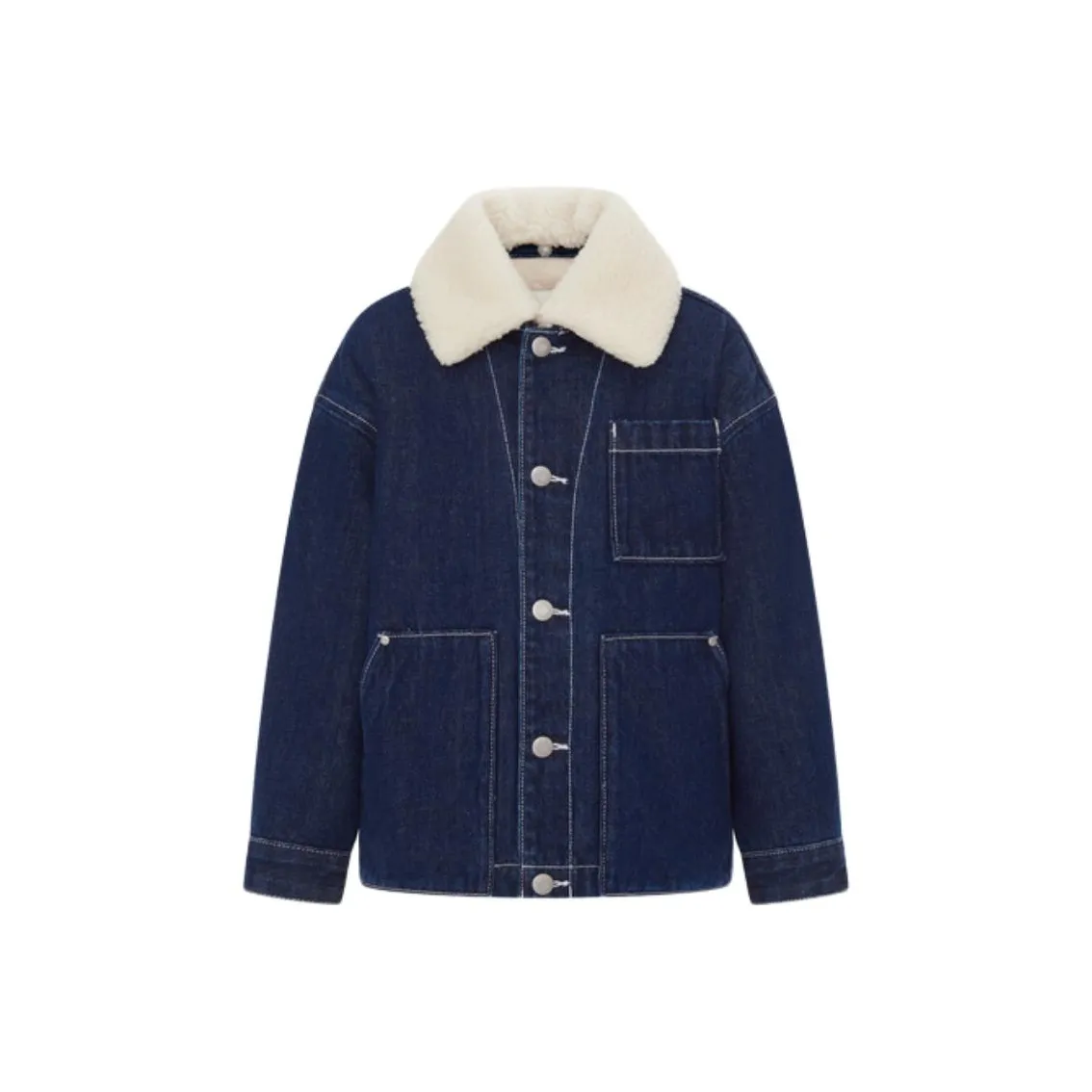 Little MO CO. Denim Jacket Denim Blue Baby