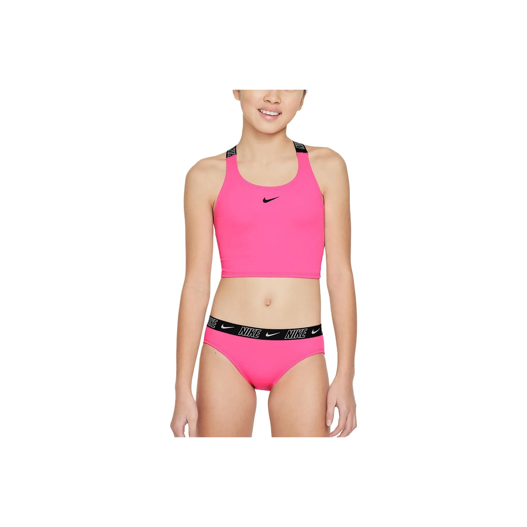 Nike Swim Big Kids' Girls' Crossback Midkini Set