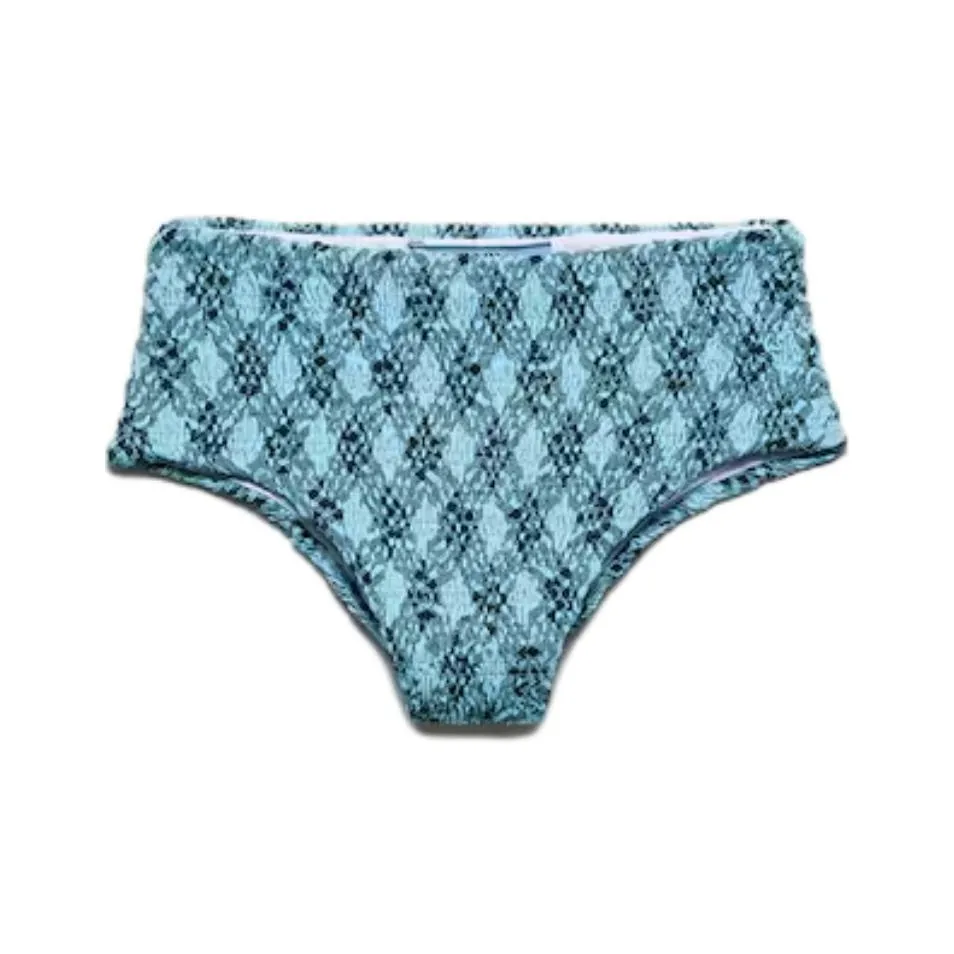 PRADA Checked Bikini Bottoms