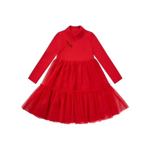 BELLE BELLE Red Детские Платья