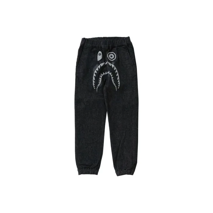 A BATHING APE Shark Series Kids Джинсы