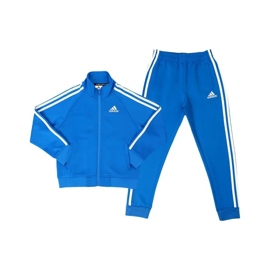 Adidas Повседневная Спортивная Одежда Синий и Белый Детский