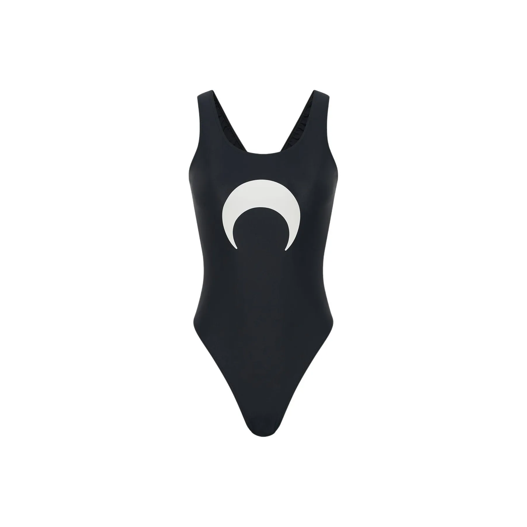 Marine Serre One piece Swimsuit Women's Black