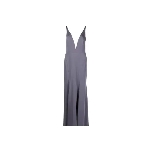 Marchesa Notte Серые Женские Вечерние Платья