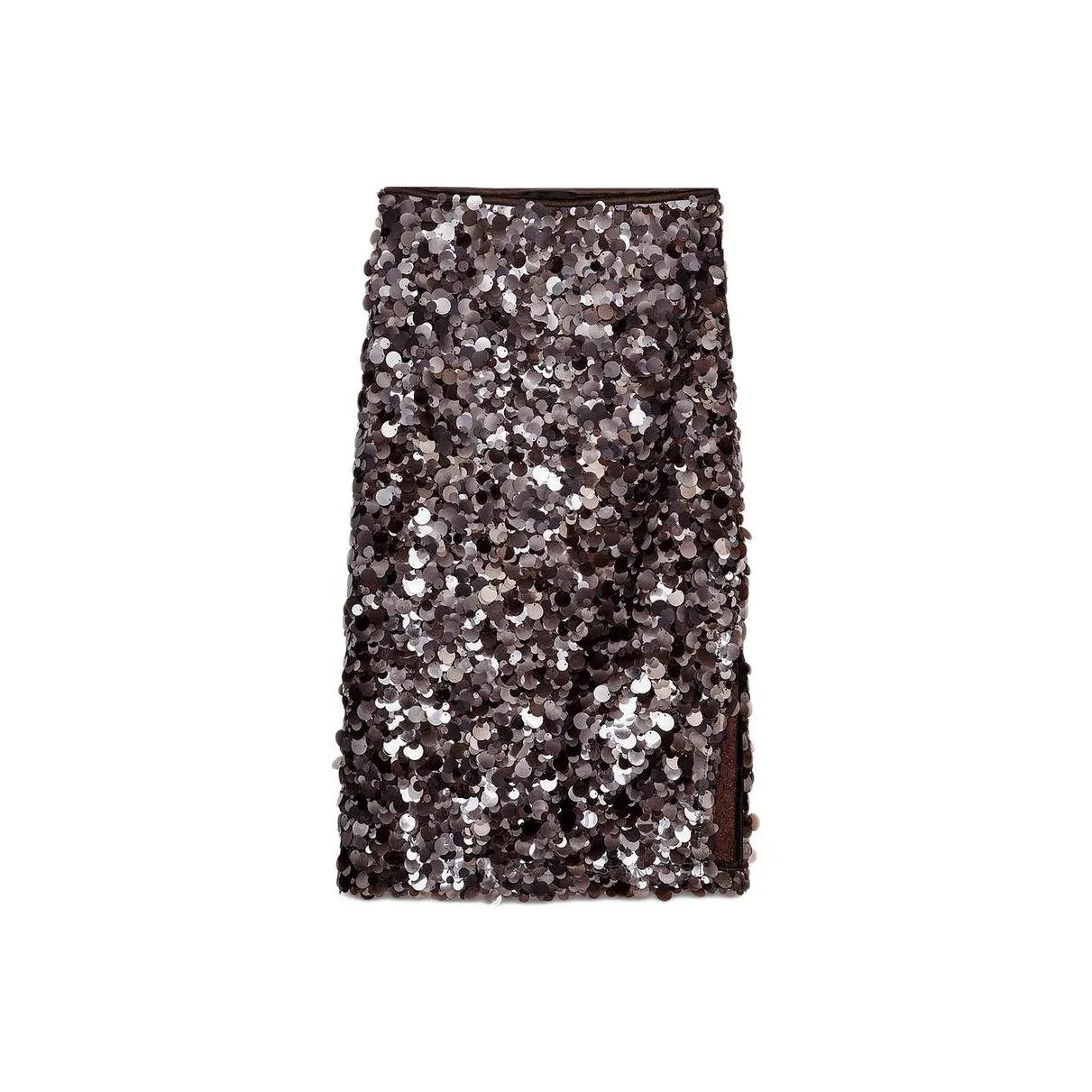 ZARA Повседневный Длинный Юбка Женская Темно-фиолетовый Красный