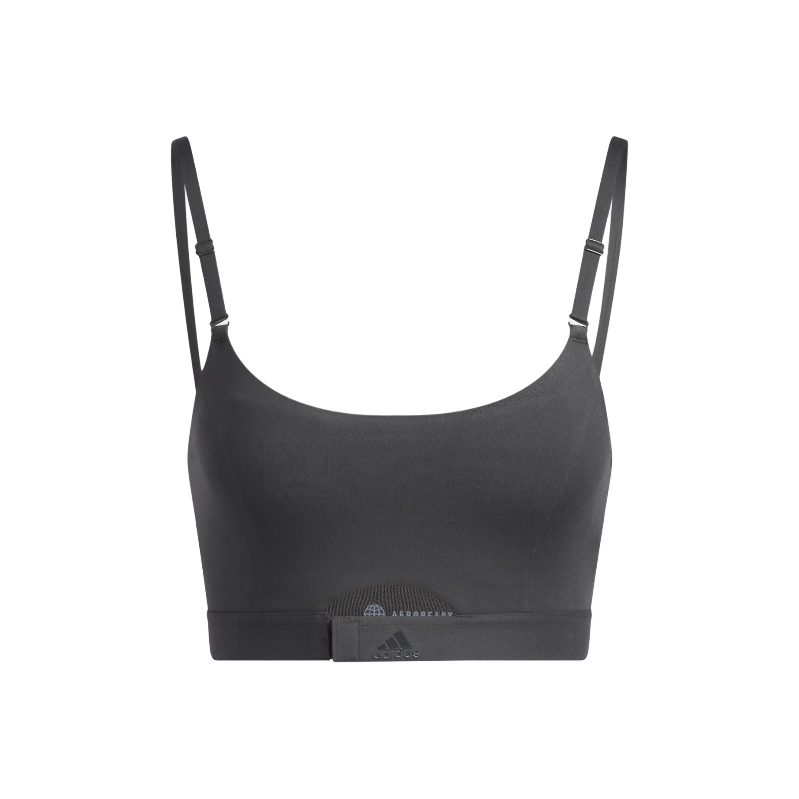 Adidas AEROIMPACT Светлый Поддержка Бюстгальтер Спортивное белье Женское Угольно-черный