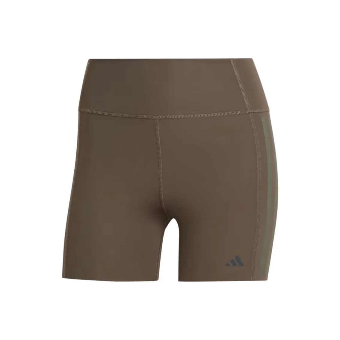 Adidas Free Shipping With AdiClub Optime 4-Inch Raw-Cut-Hem Leggings