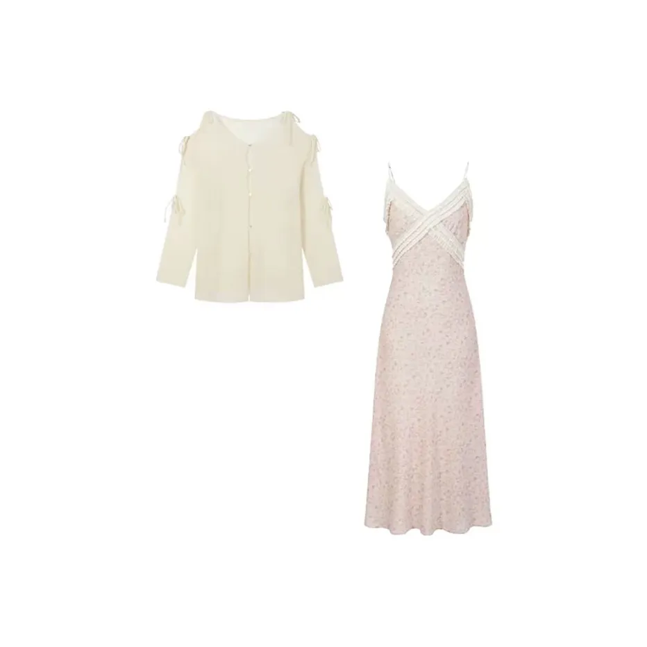 PUREIDOL Комплект с юбкой Женские Цветочный