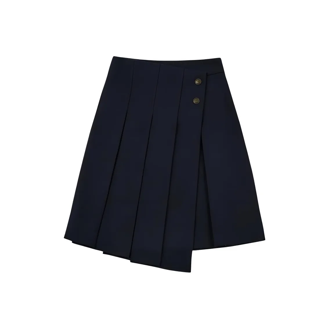 GOOD BAI FW24 Повседневная длинная юбка женская темно-синяя