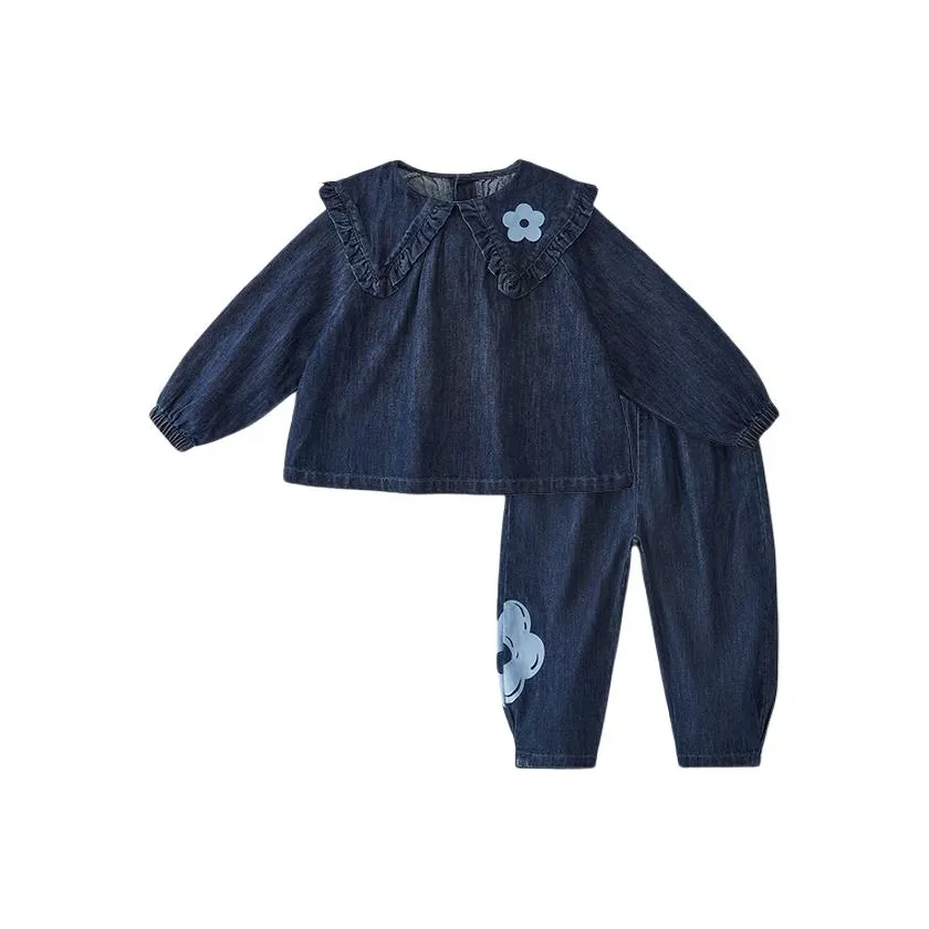 JELLYBABY Повседневная спортивная одежда джинсовый синий для детей