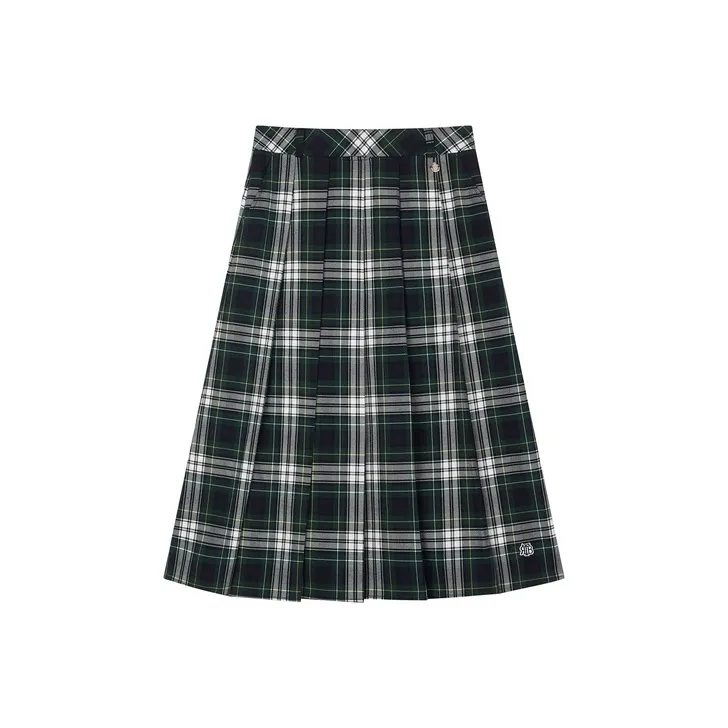 Teenie Weenie Повседневный Длинный Юбка Женские Зеленый