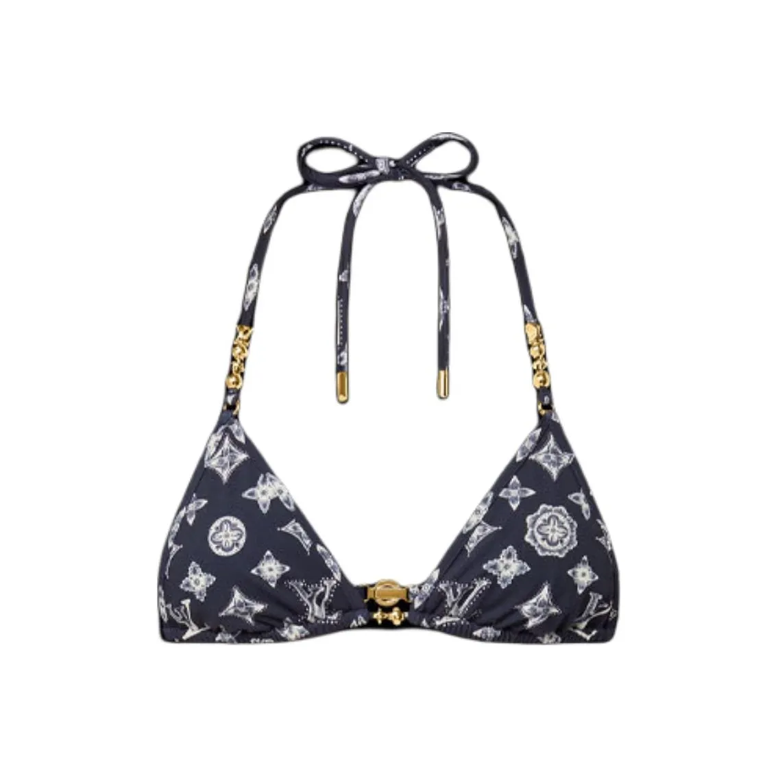 LOUIS VUITTON Monogram Bikini Top