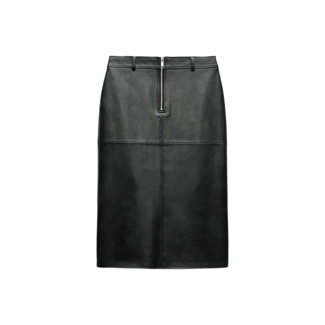 ZARA Повседневная длинная юбка женская черная