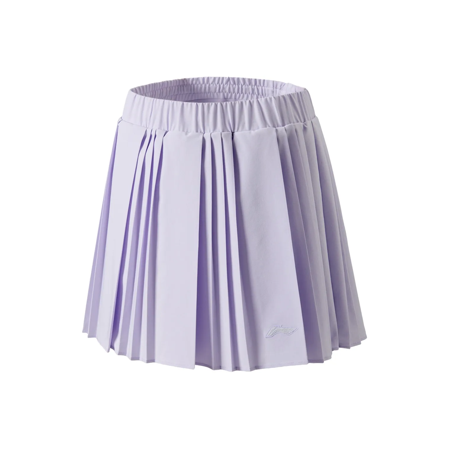 LINING Badminton Series Повседневная Короткая Юбка Женская Naughty Фиолетовая