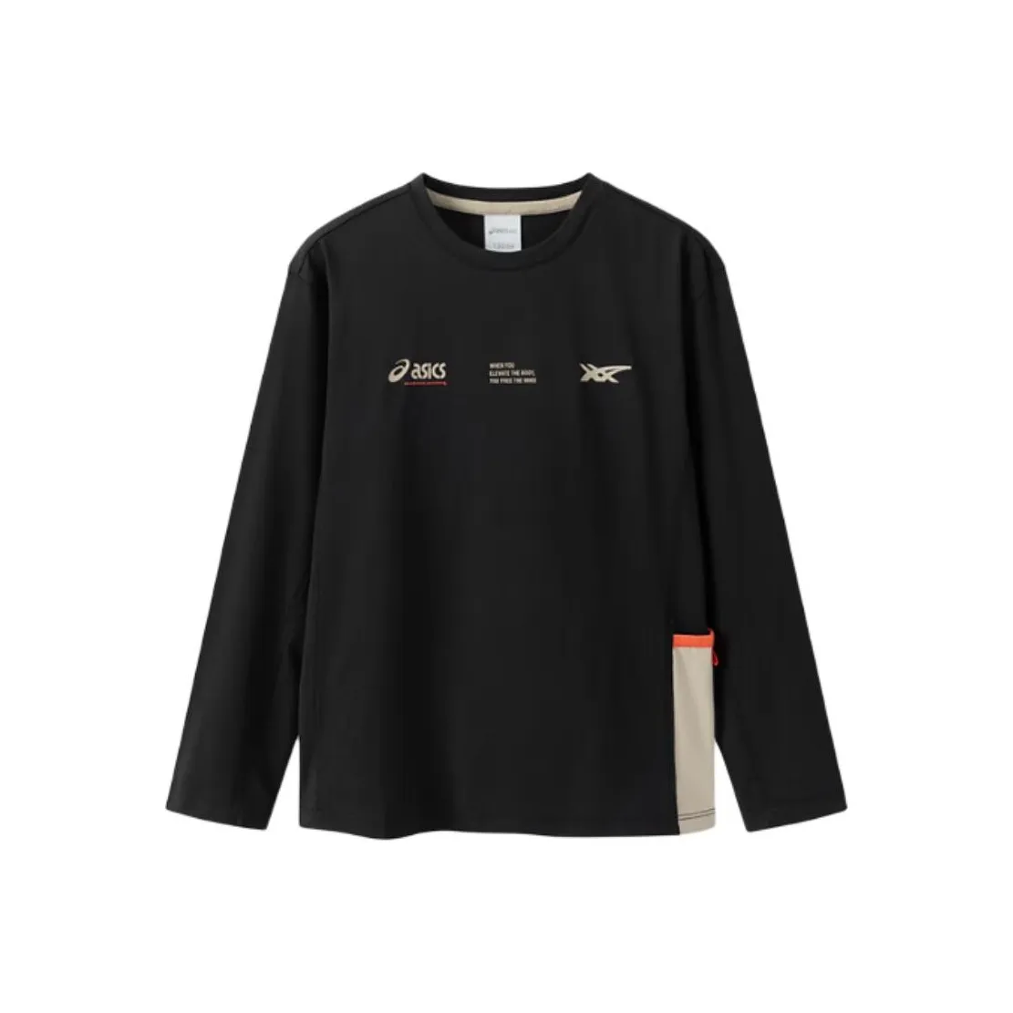 Asics Urban Trendy Japanese Trendy T-рубашка Черная