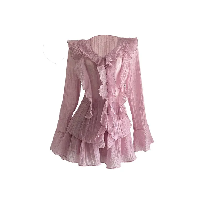 Aghr Long-Sleeved Dresses Women's Purple