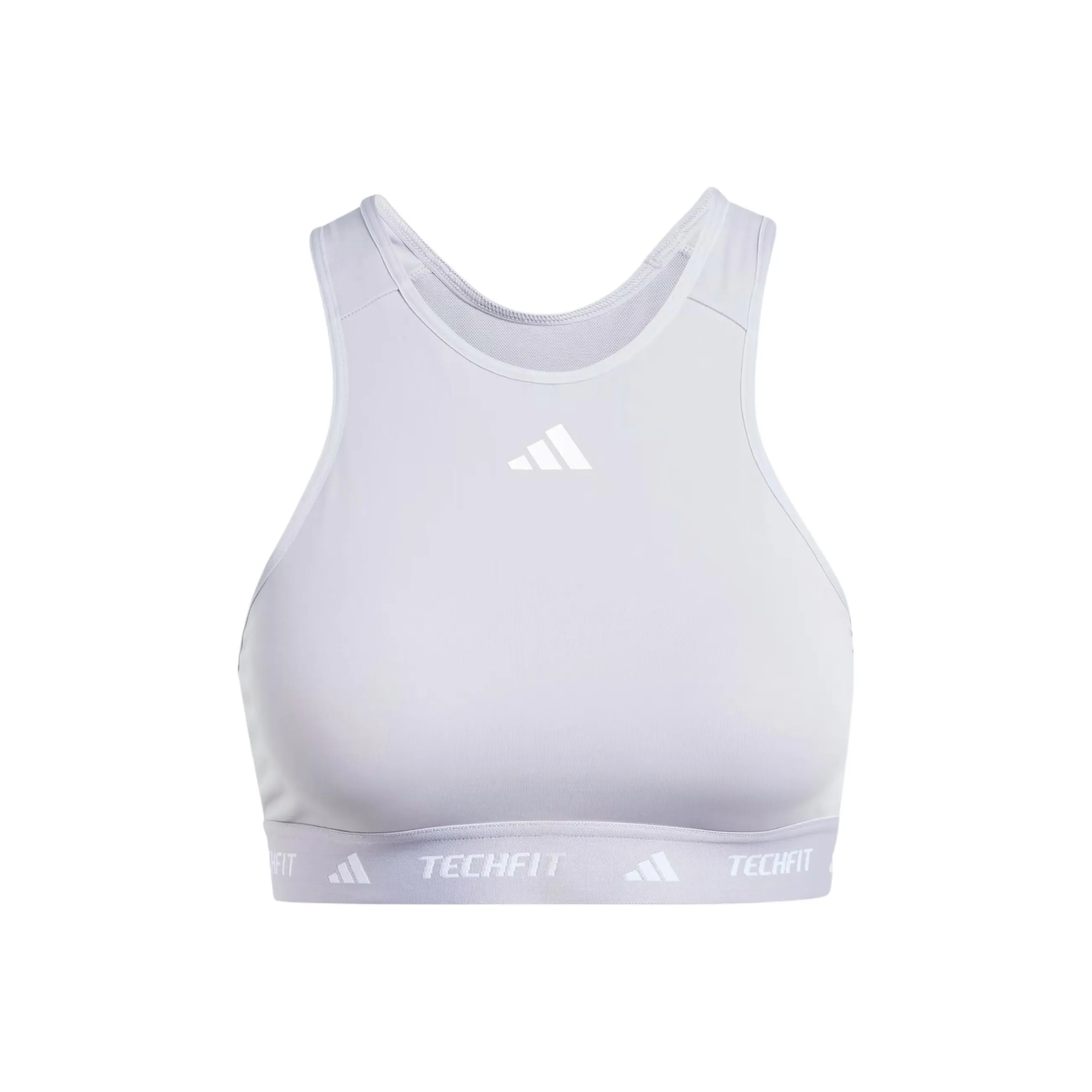 Adidas Free Shipping With AdiClub Techfit Medium-Support High-Neck Bra