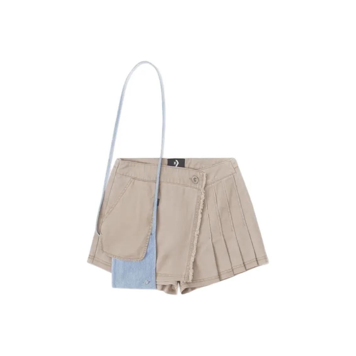 Converse black-sharkskin Casual Shorts Women's Green