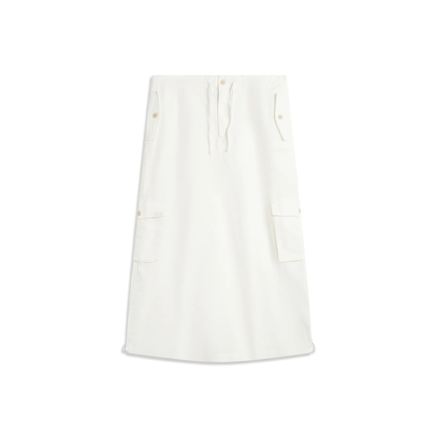 LiNing x GUGONG LIANMINGKUAN Chinese Culture Series Casual Long Skirts Women's White