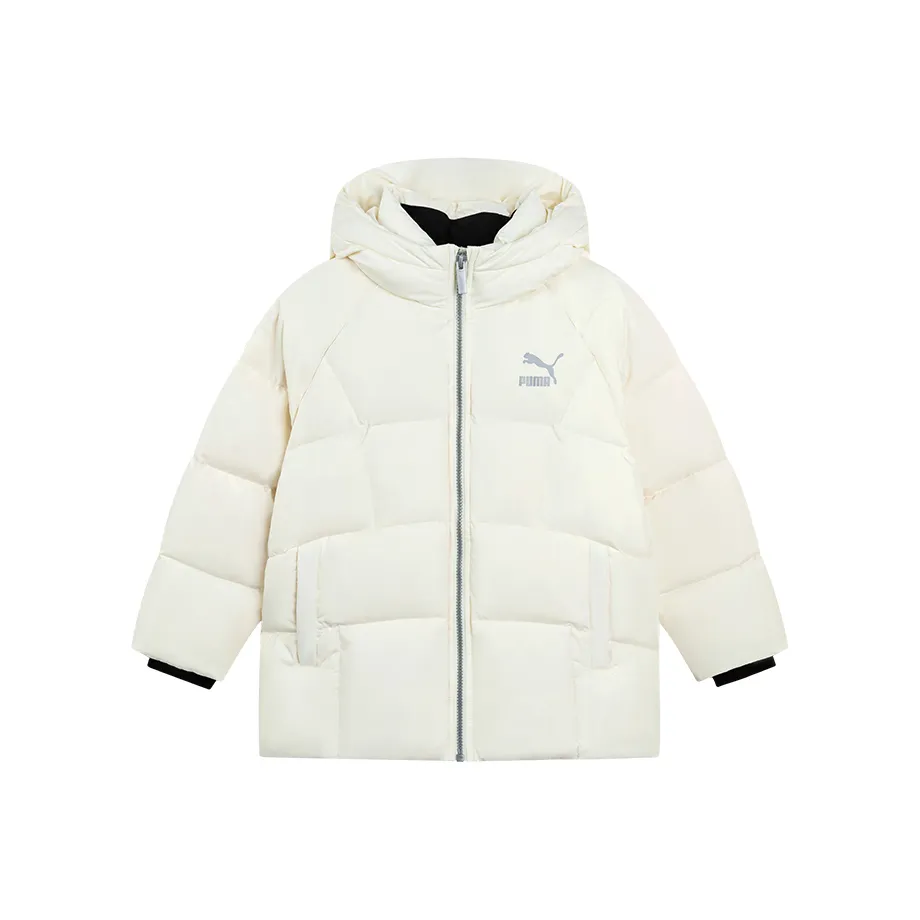 PUMA Пуховик Sportstyle Series WISETHERMA Пуховик B Натуральный Белый Детский