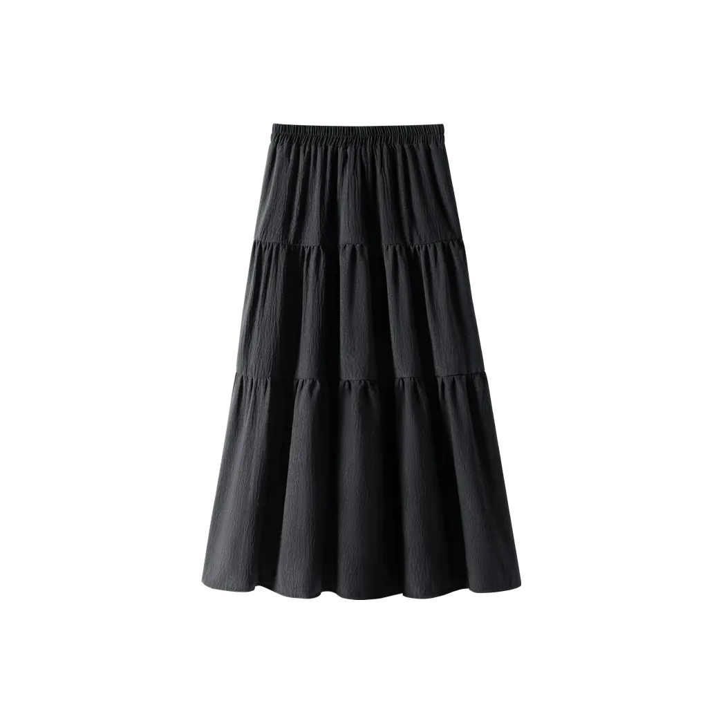 MJ STYLE Повседневный Длинный Юбка Женские