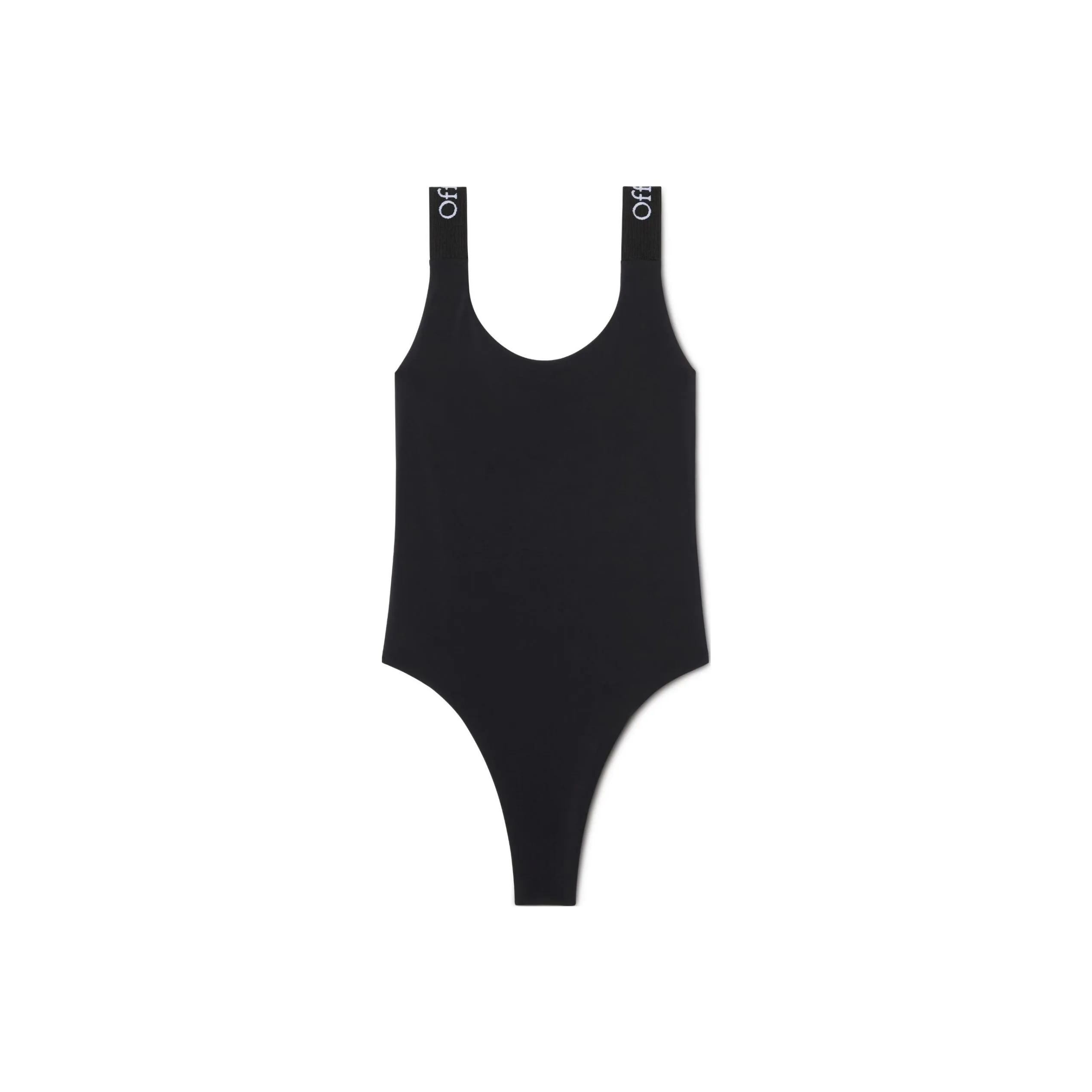 OFF WHITE Logo Band One Piece Swimsuit