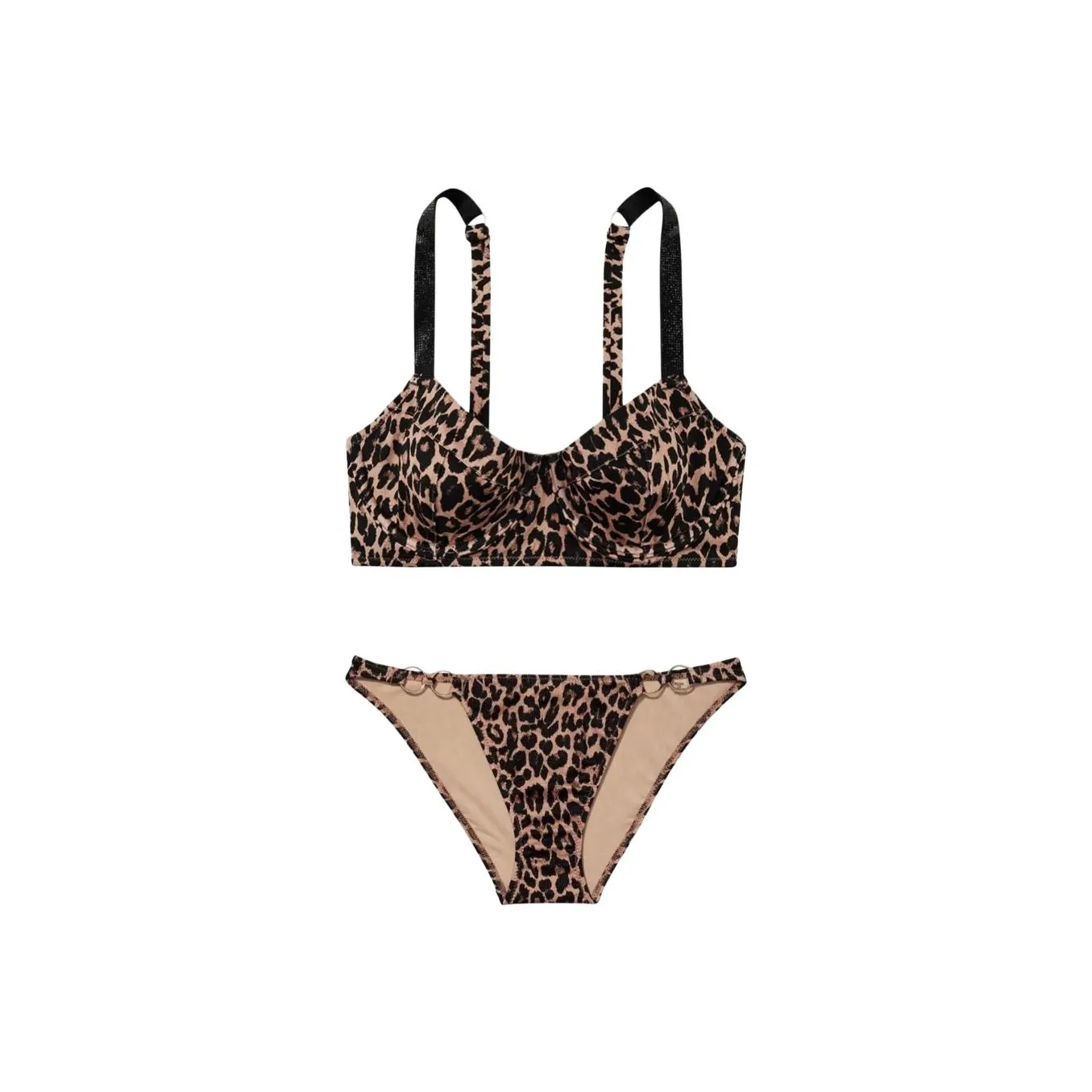 Victoria's Secret Купальник Комплект Женская Одежда Наборы Леопардовый Принт
