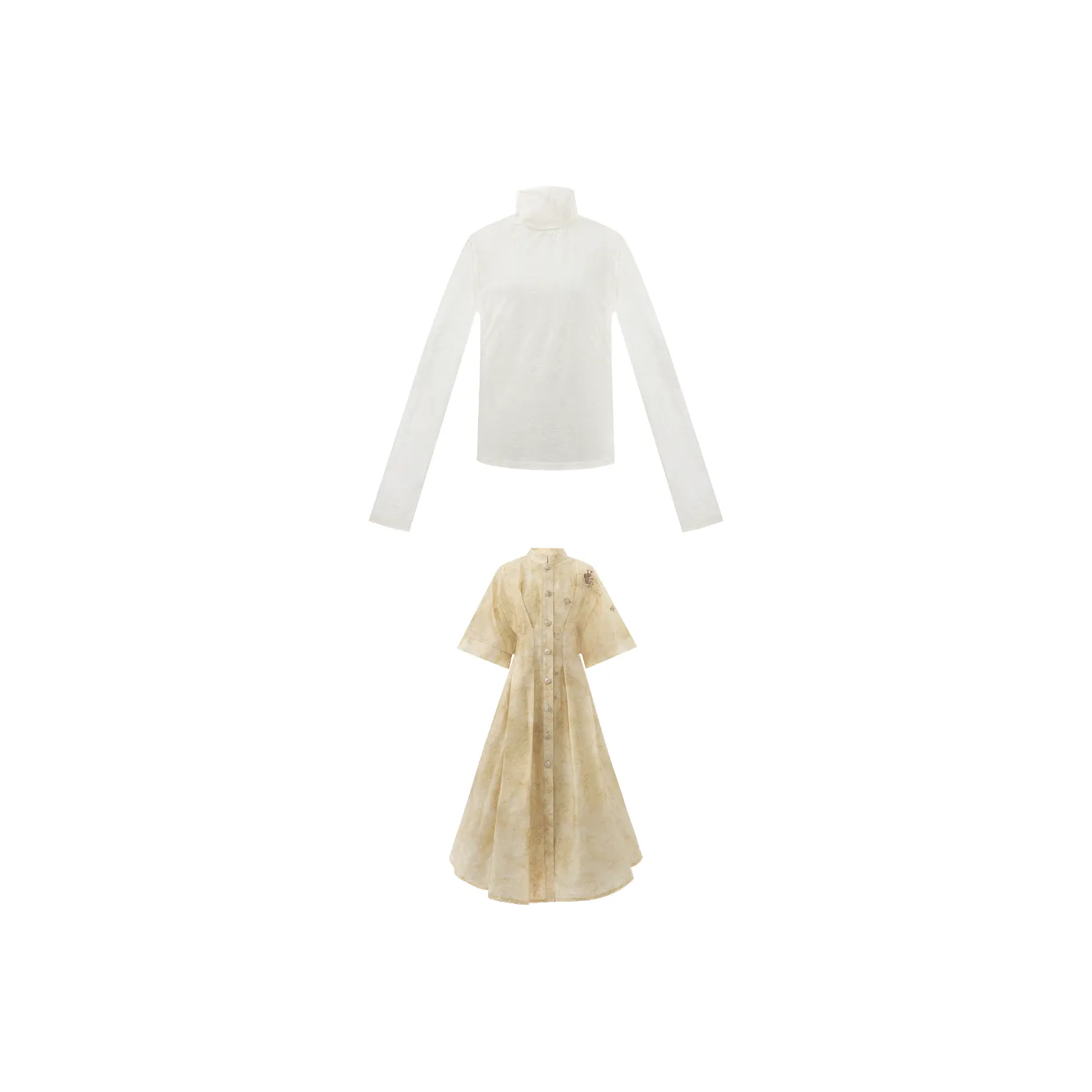 SONDR Two Piece Skirt Sets Women's Dress Clothing Sets