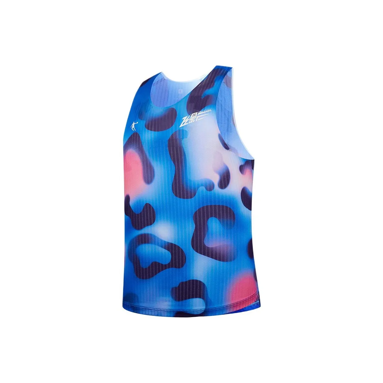 QIAODAN Feiying Майка Мужская Розовая Синяя Леопардовый С принтом Смешанный