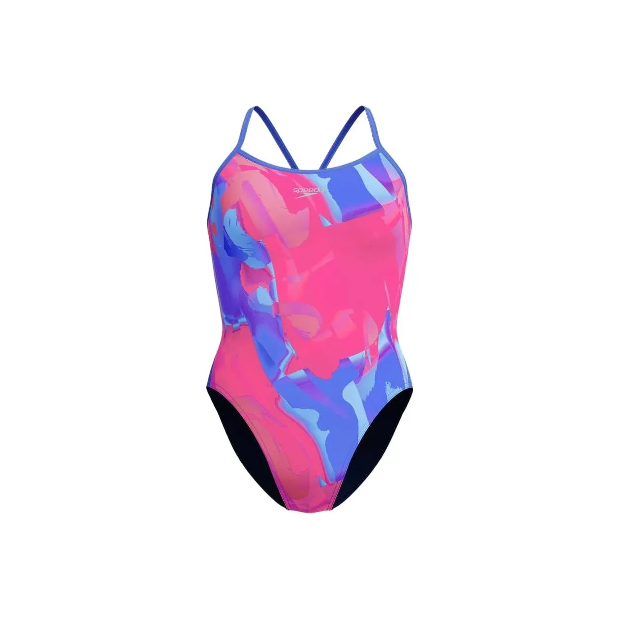 Speedo One-Piece Купальник Женский Синий Розовый