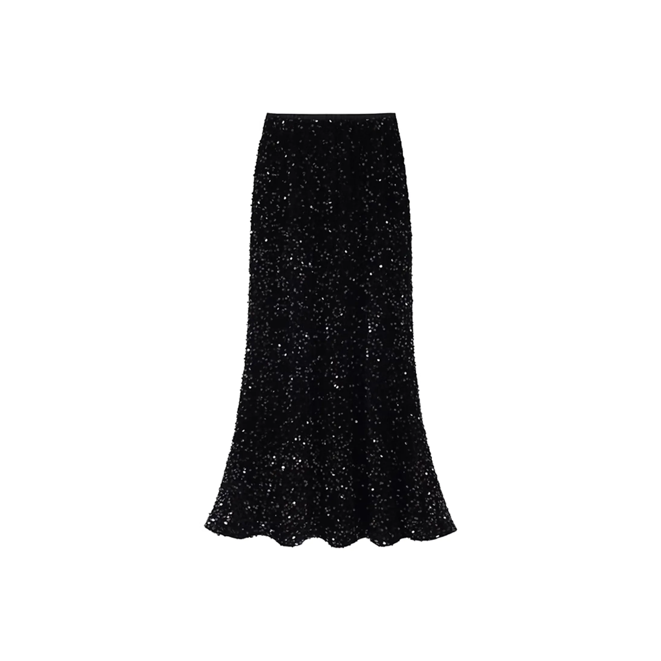 Wbwq Женские Повседневные Длинные Юбки