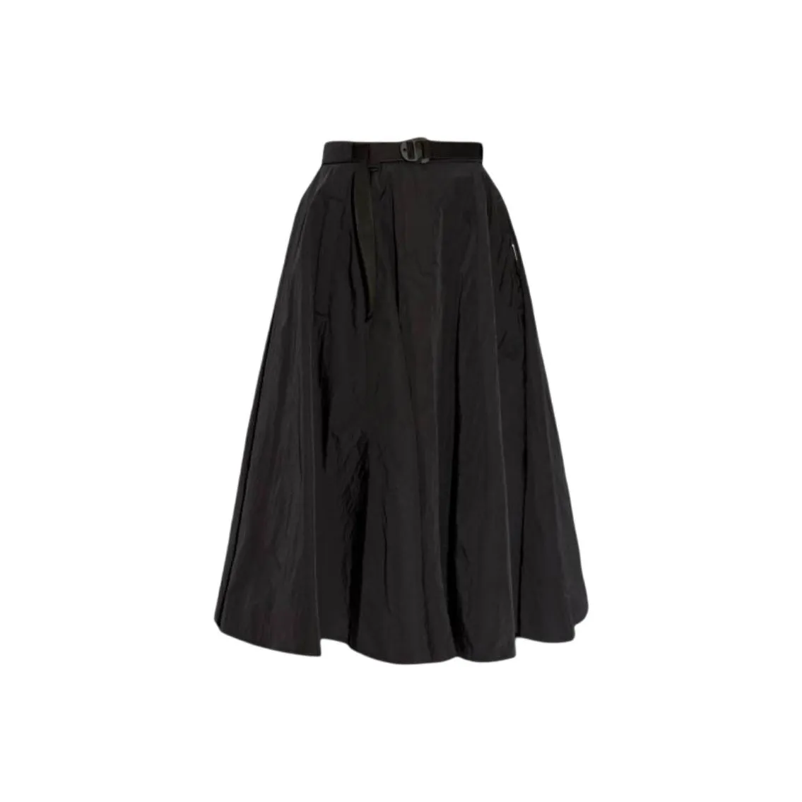 Moncler Belted A Line Midi Skirt