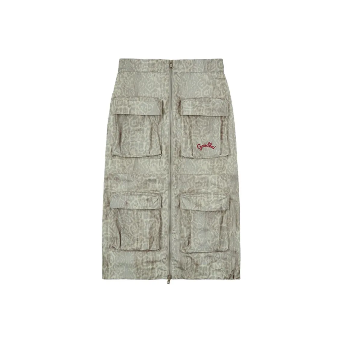 GOOD BAI GOODEES Series Casual Long Skirts Women's Gray