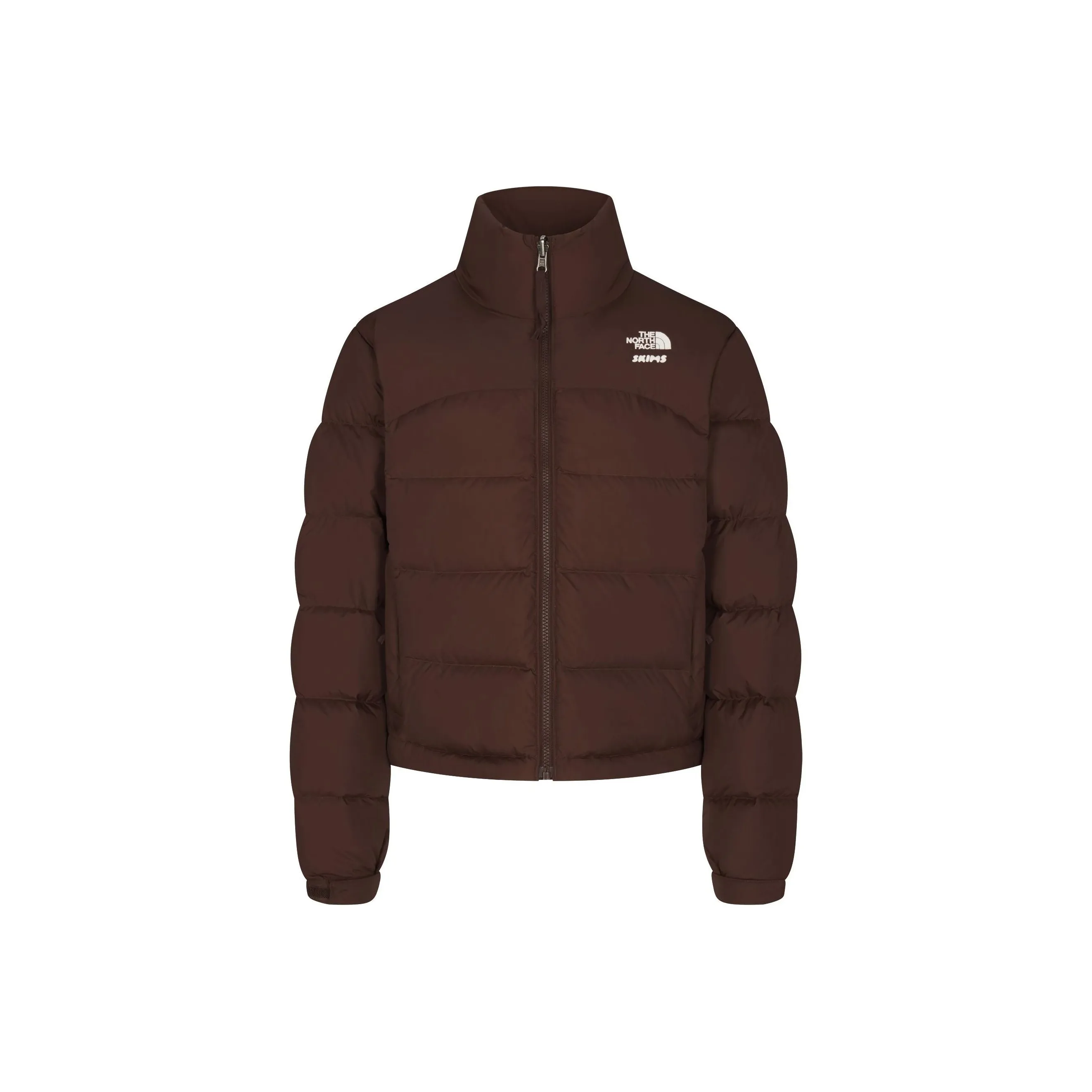 Skims X Tnf 2000 Retro Nuptse Jacket Cocoa