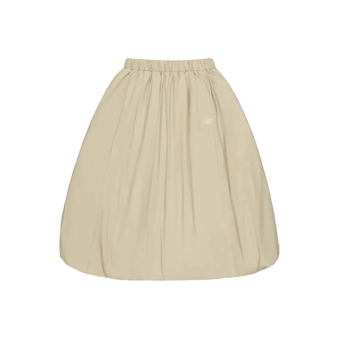 New Balance совместный бренд Повседневная длинная юбка Женская Темный хаки