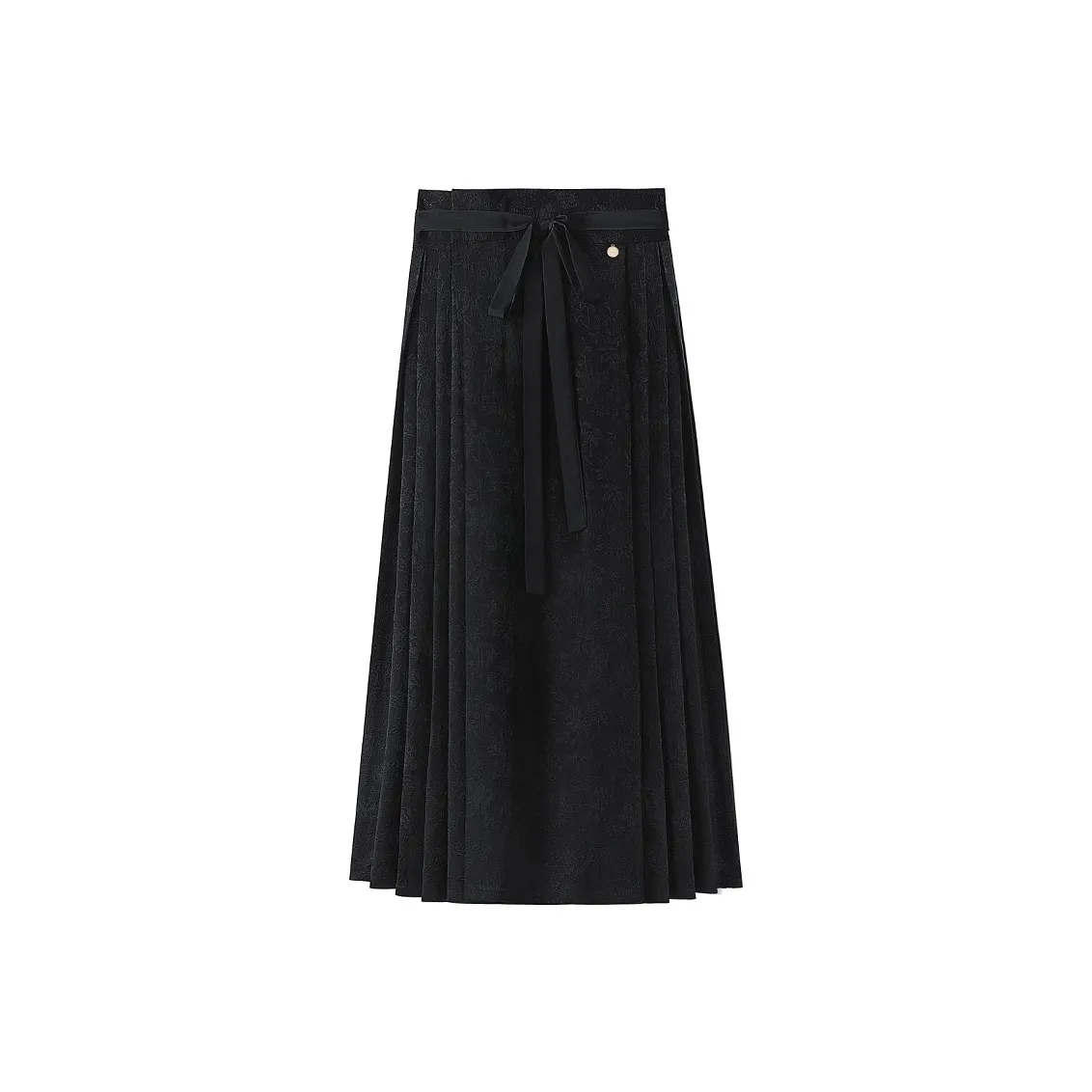 Cypress House Повседневный Длинный Юбка Женские Черный