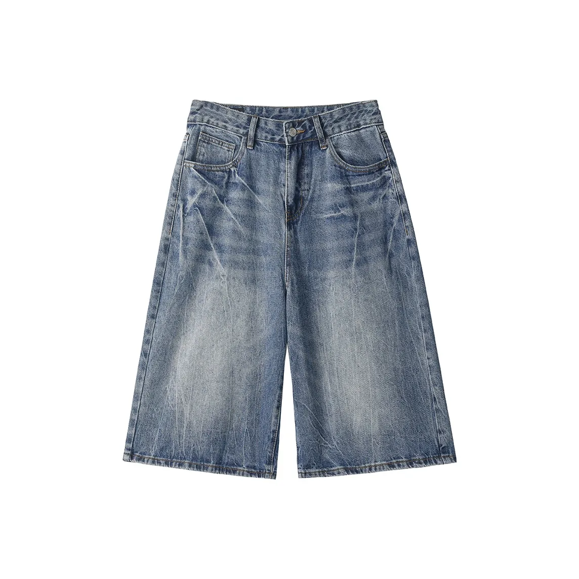 QOTRIOCK Denim Shorts Unisex