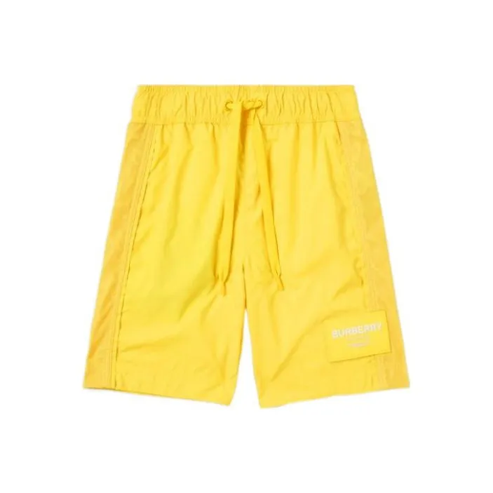 Burberry Детский купальник SS22 SOUR Желтый для малышей