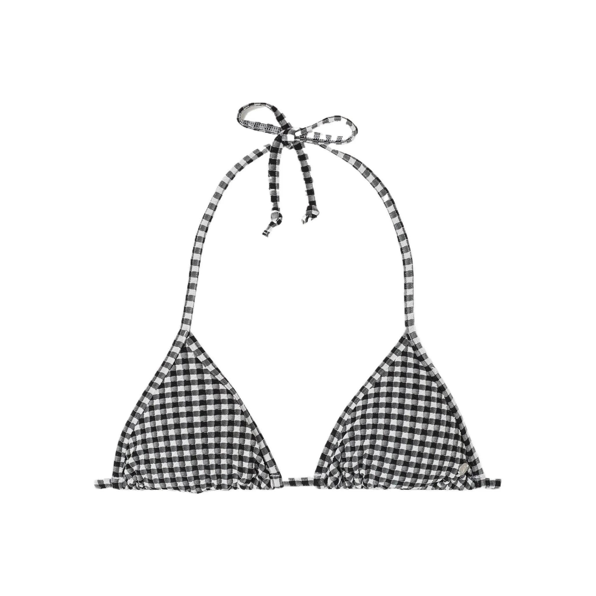 DECATHLON OLAIAN Двухкомпонентный купальник женский дымчатый черный