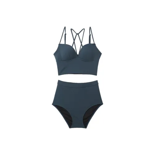 VIKINI VENDER SWIM WEAR BEACH WEAR Темно-зеленый Женские Бикини