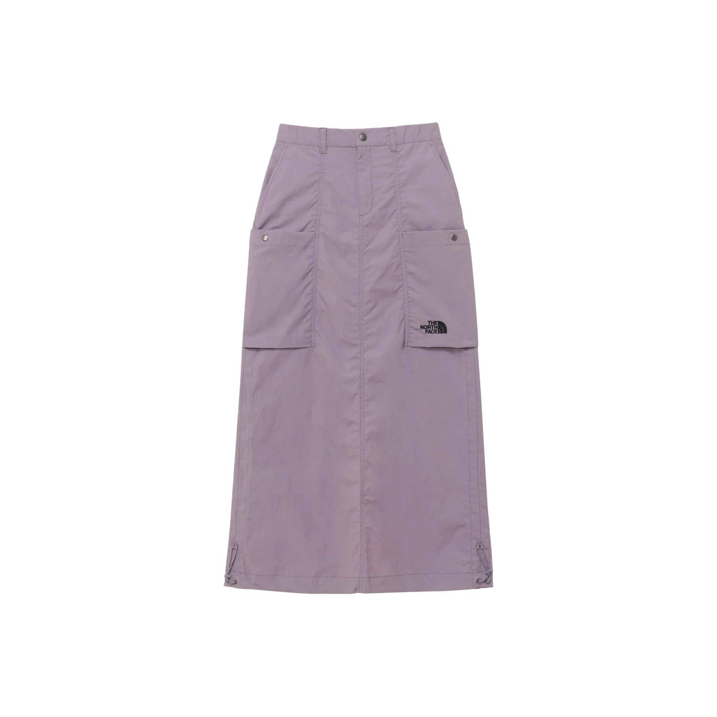 THE NORTH FACE Повседневный Длинный Юбка Женская Фиолетовая