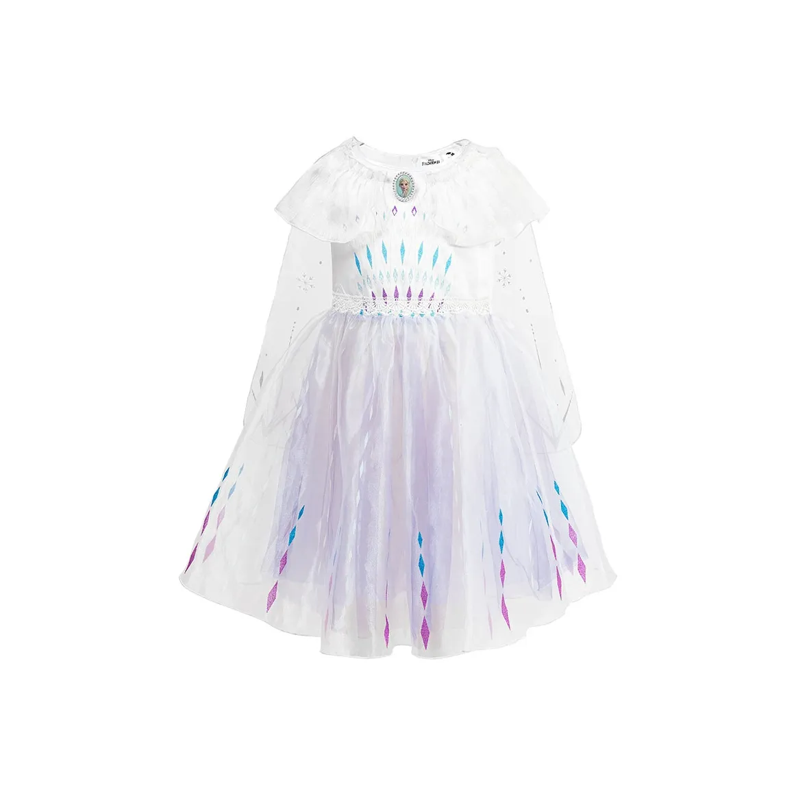 IKALI Детское платье Elsa Princess Платье для детей 3-7 лет