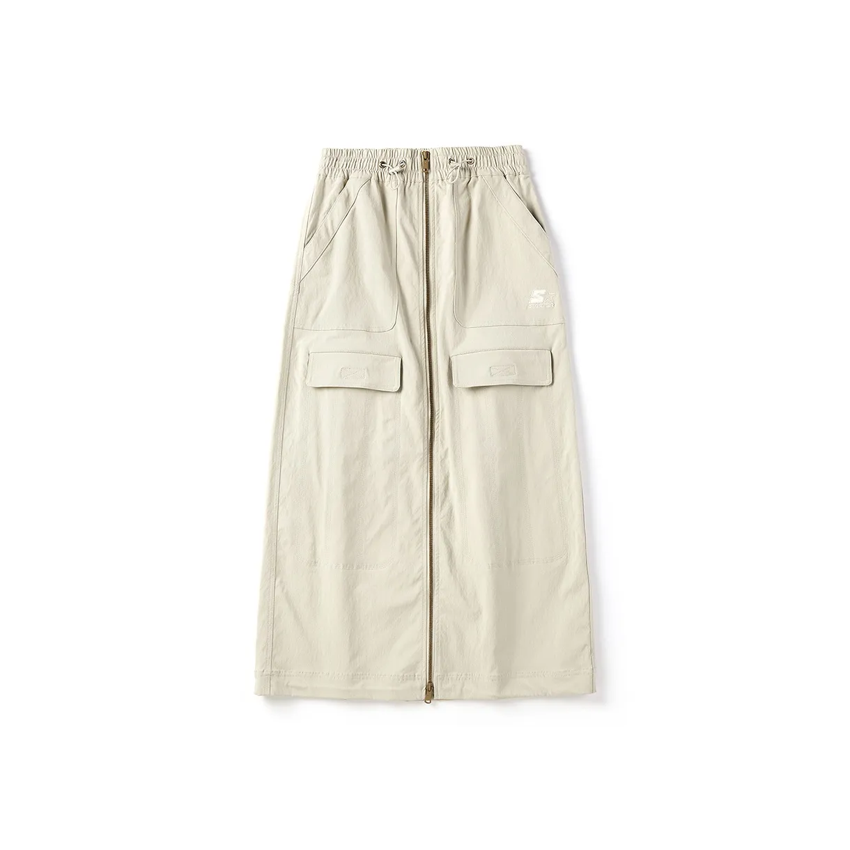 STARTER Casual Long Skirts Women's Beige