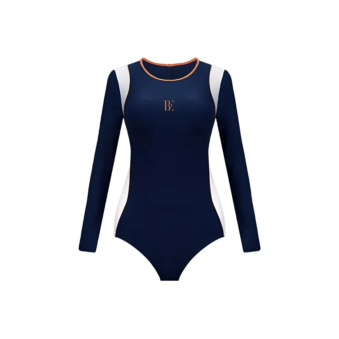 BALNEAIRE MIX Series Ван-Пис Купальник Женский Холодный Синий Белый