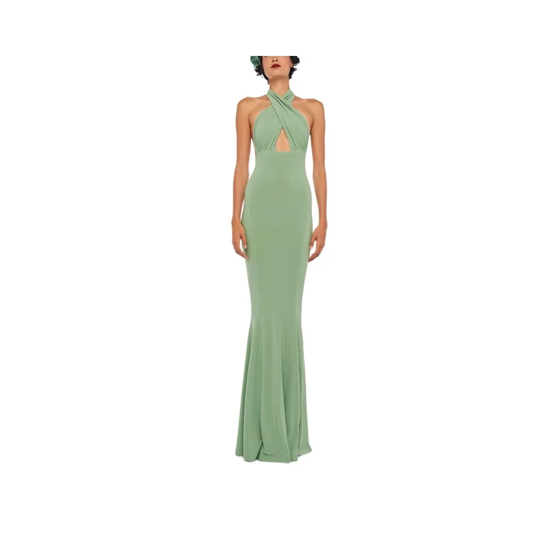NORMA KAMALI Evening Dresses Women's Green